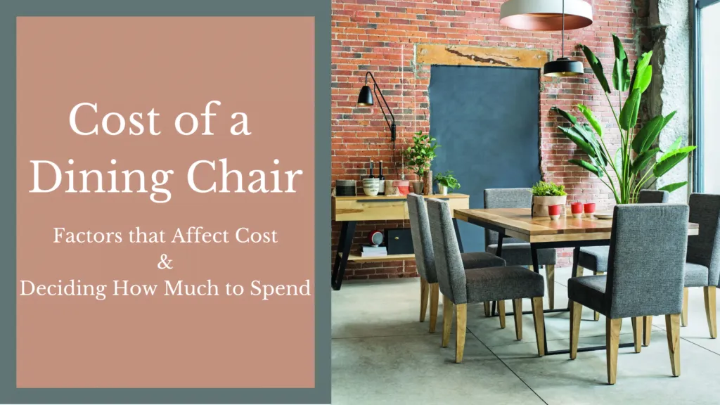 Cost to discount reupholster dining chair